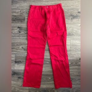 Red dickies juniors pants